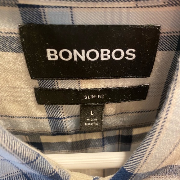 Bonobos flannel size L - Picture 2 of 2